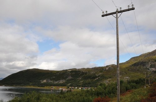 Porsa-ledningen gjennom Neverfjord