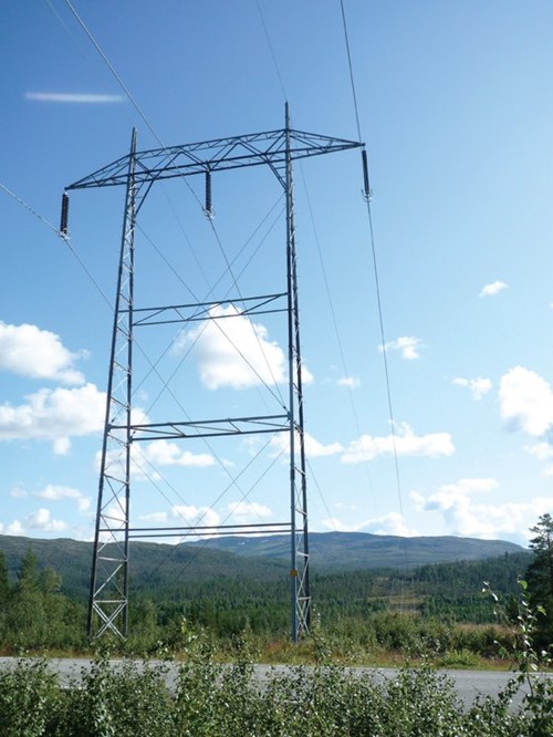 Standard portalmast av stål