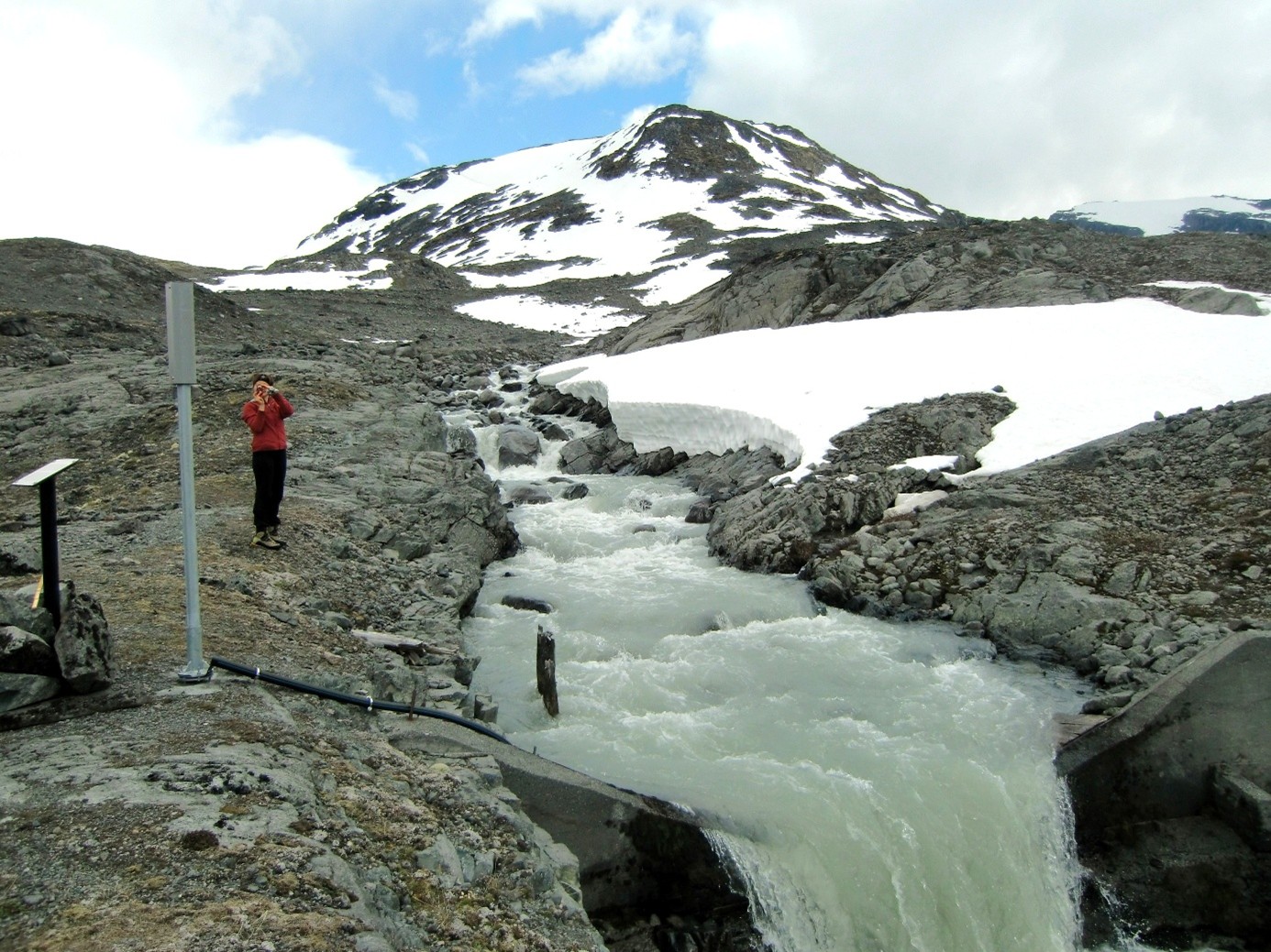 NVE sitt hovedkontor i Oslo ble brukt i sparekampanjen Krafttak i 2003.