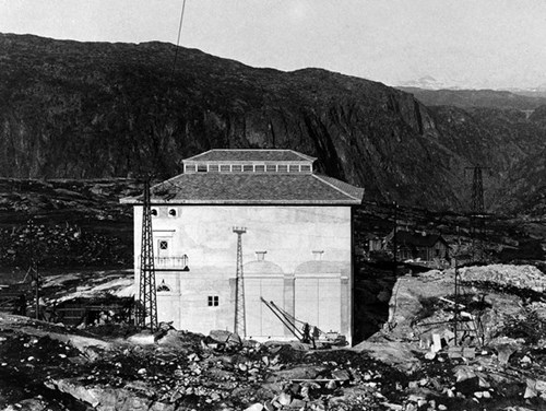 Katterat transformatorstasjon, 1922-1923